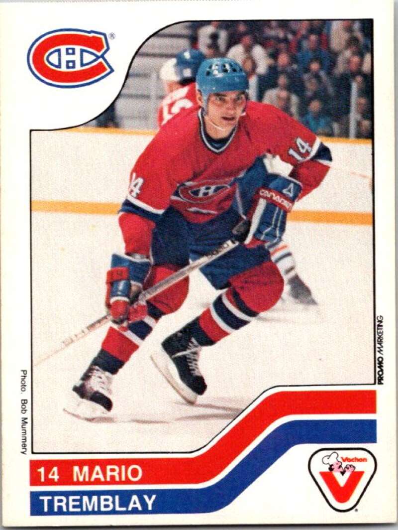 1983-84 Vachon Food Canadiens #57 Mario Tremblay  V51335 Image 1