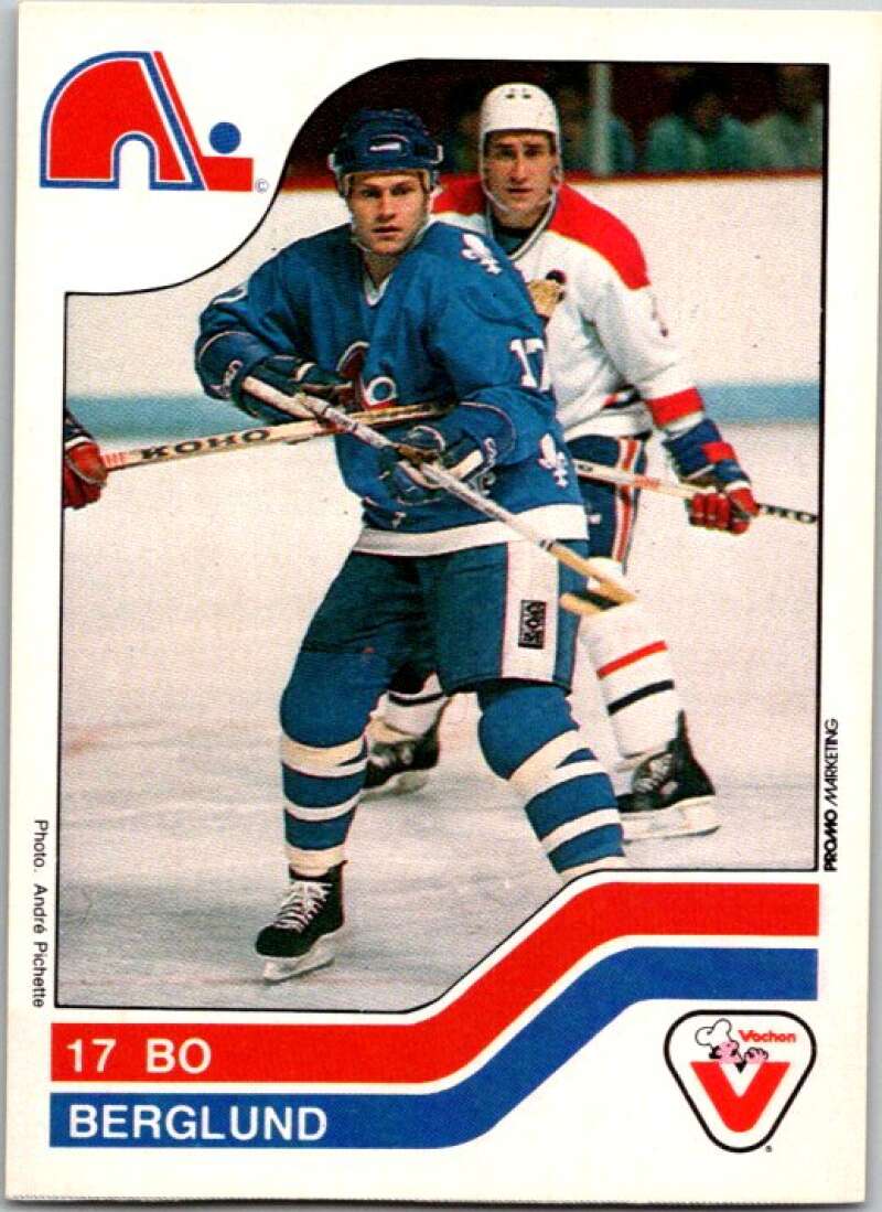 1983-84 Vachon Food Nordiques #61 Bo Berglund  V51340 Image 1