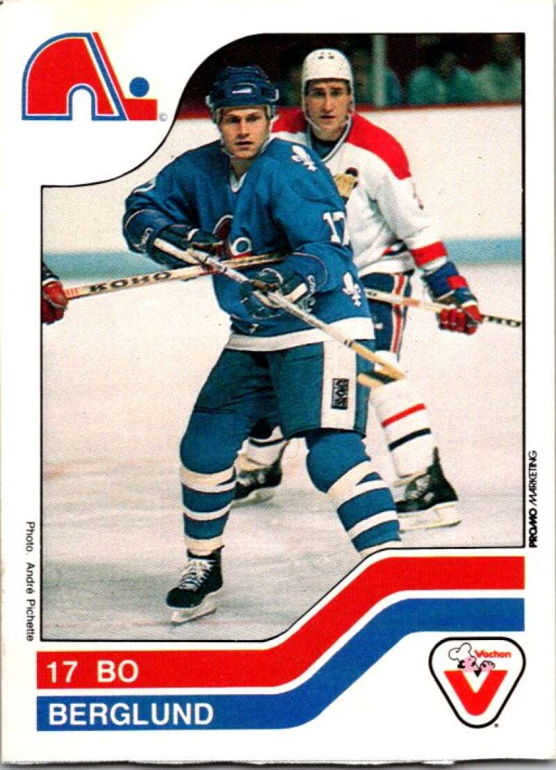 1983-84 Vachon Food Nordiques #61 Bo Berglund  V51341 Image 1