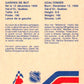1983-84 Vachon Food Nordiques #62 Daniel Bouchard  V51343 Image 2