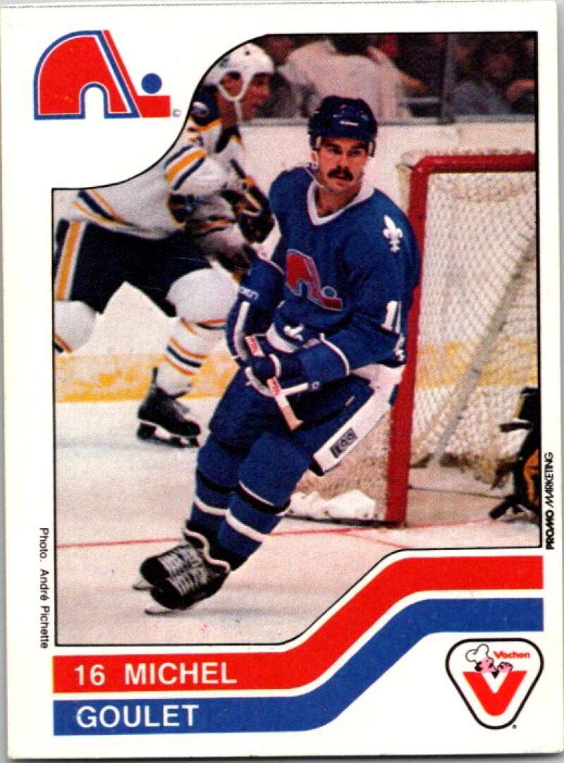 1983-84 Vachon Food Nordiques #65 Michel Goulet  V51348 Image 1