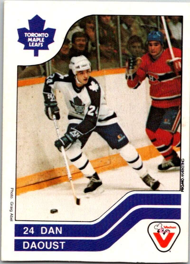 1983-84 Vachon Food Maple Leafs #83 Dan Daoust  V51373 Image 1