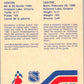 1983-84 Vachon Food Maple Leafs #83 Dan Daoust  V51373 Image 2