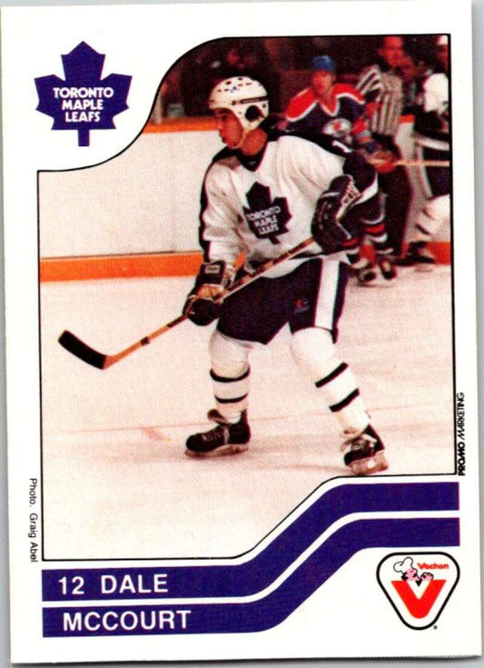 1983-84 Vachon Food Maple Leafs #93 Dale McCourt  V51385 Image 1