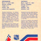 1983-84 Vachon Food Maple Leafs #97 Borje Salming  V51392 Image 2