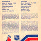 1983-84 Vachon Food Canucks #102 jiri Bubla  V51398 Image 2