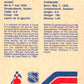 1983-84 Vachon Food Canucks #113 Lars Molin  V51415 Image 2