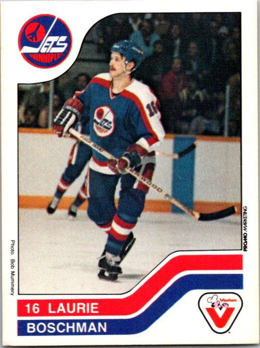 1983-84 Vachon Food Jets #123 Laurie Boschman  V51429 Image 1