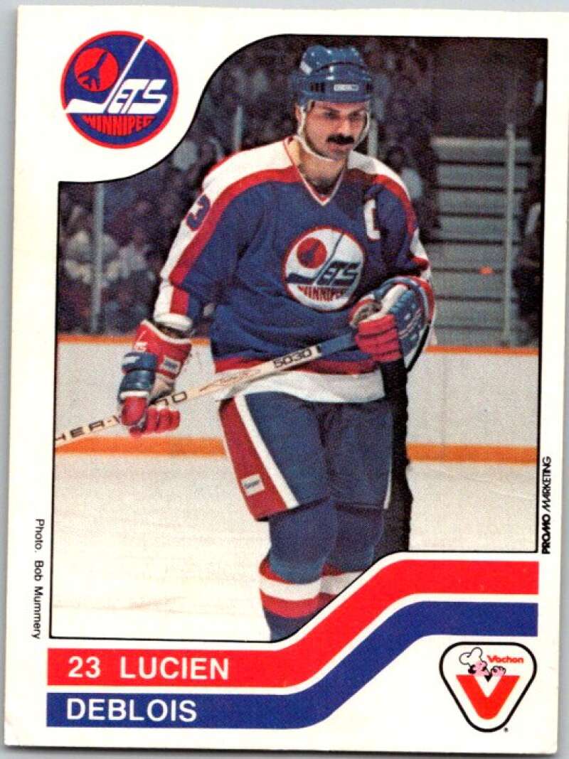 1983-84 Vachon Food Jets #125 Lucien Deblois  V51432 Image 1