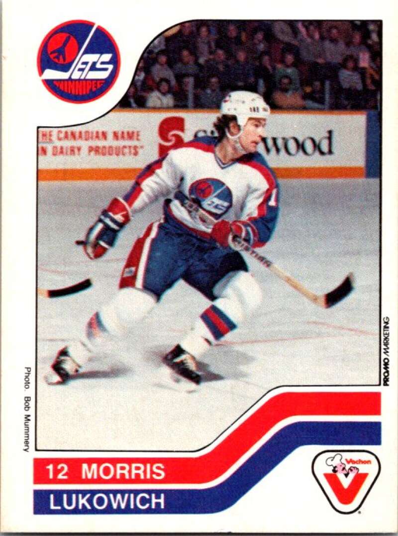 1983-84 Vachon Food Jets #129 Mossis Lukowich  V51437 Image 1