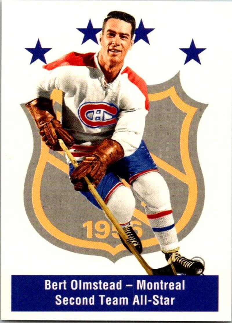 1994-95 Parkhurst Missing Link #146 Bert Olmstead AS  Montreal Canadiens  V51495 Image 1
