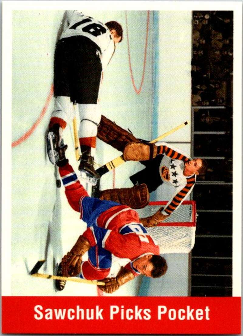 1994-95 Parkhurst Missing Link #153 Sawchuk Picks Pocket   V51506 Image 1