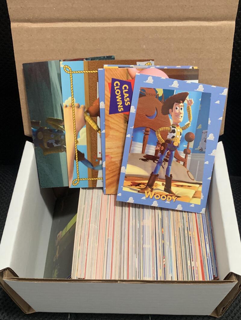 1995 SkyBox  Disney's Toy Story Base Trading Cards - Lot over 250 cards! Image 1
