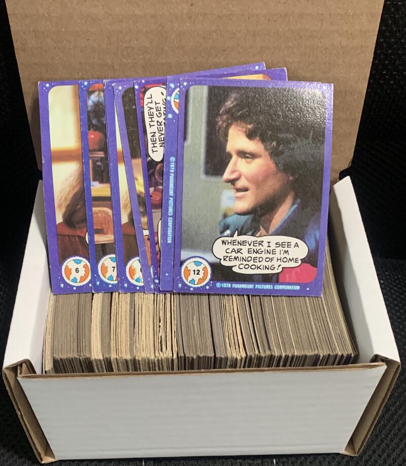 1978 Topps/OPC "Mork and Mindy " TV Show Trading Cards - Lot 250 cards! - Lot #2 Image 1