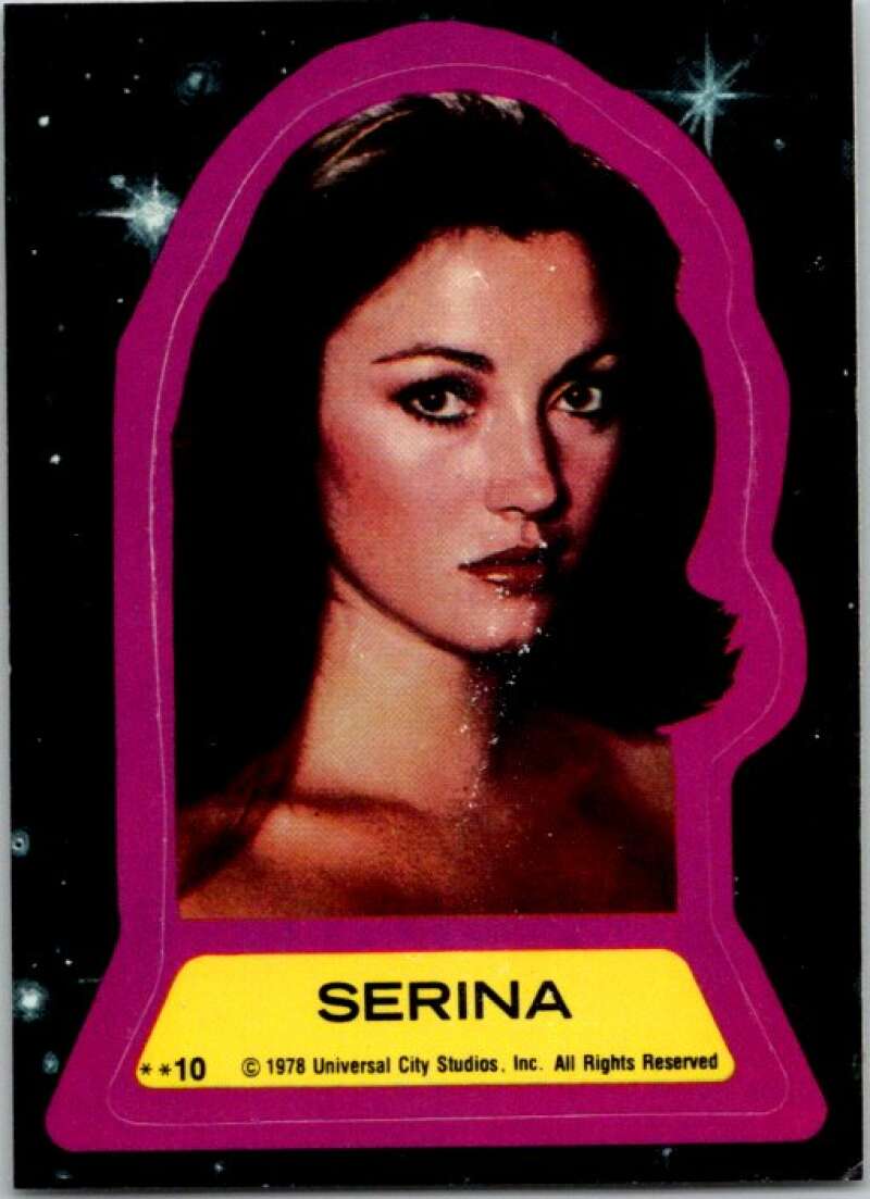 1978 Battlestar Galactica Stickers #10 Serina  V51564 Image 1