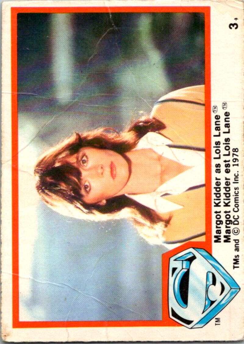 1978 OPC Superman #3 Margot Kidder as Lois Lane   V51619 Image 1