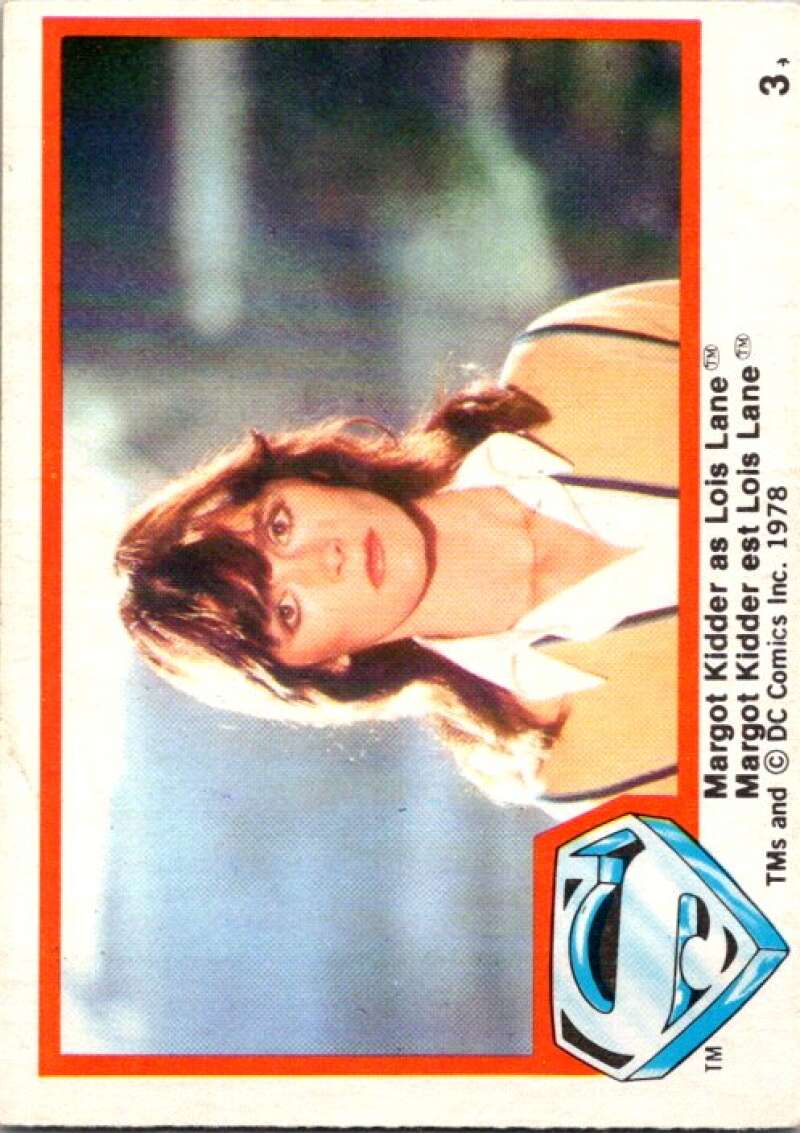 1978 OPC Superman #3 Margot Kidder as Lois Lane   V51621 Image 1
