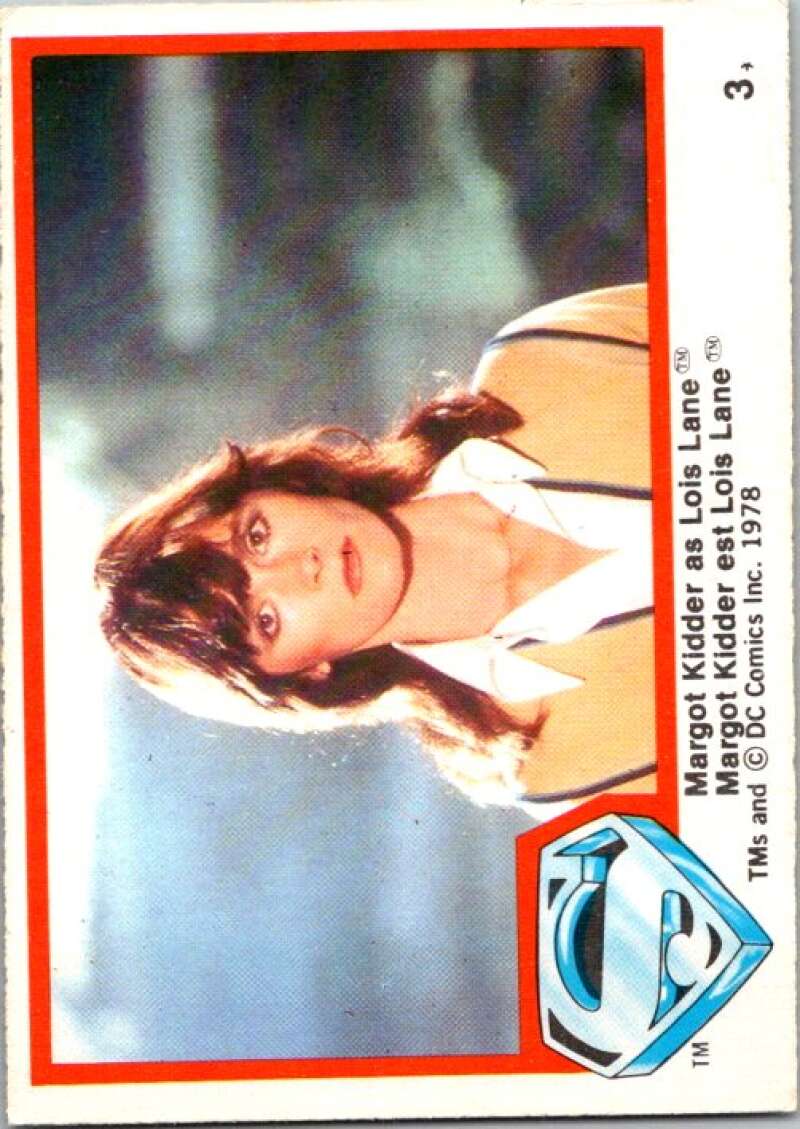 1978 OPC Superman #3 Margot Kidder as Lois Lane   V51623 Image 1