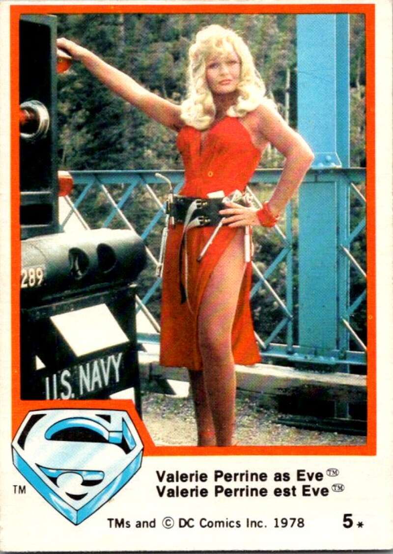 1978 OPC Superman #5 Valerie Perrine as Eve   V51632 Image 1