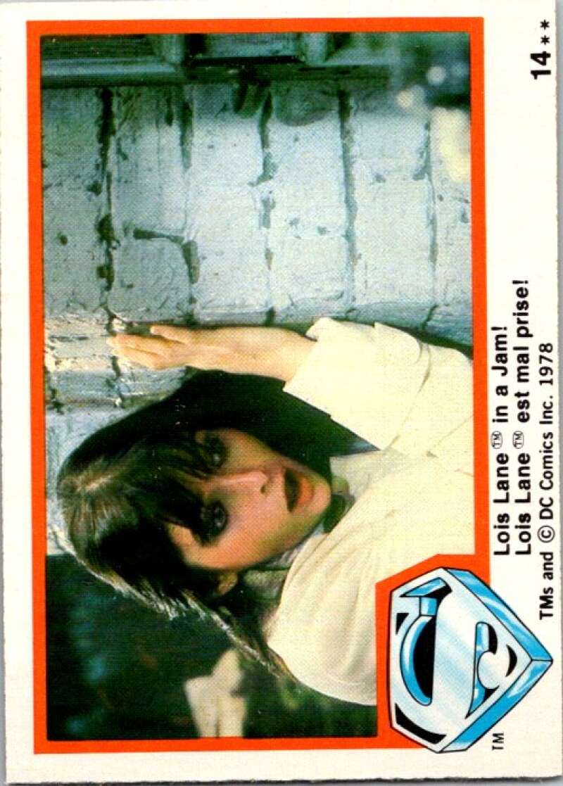 1978 OPC Superman #14 Lois Lane In a Jam!   V51676 Image 1