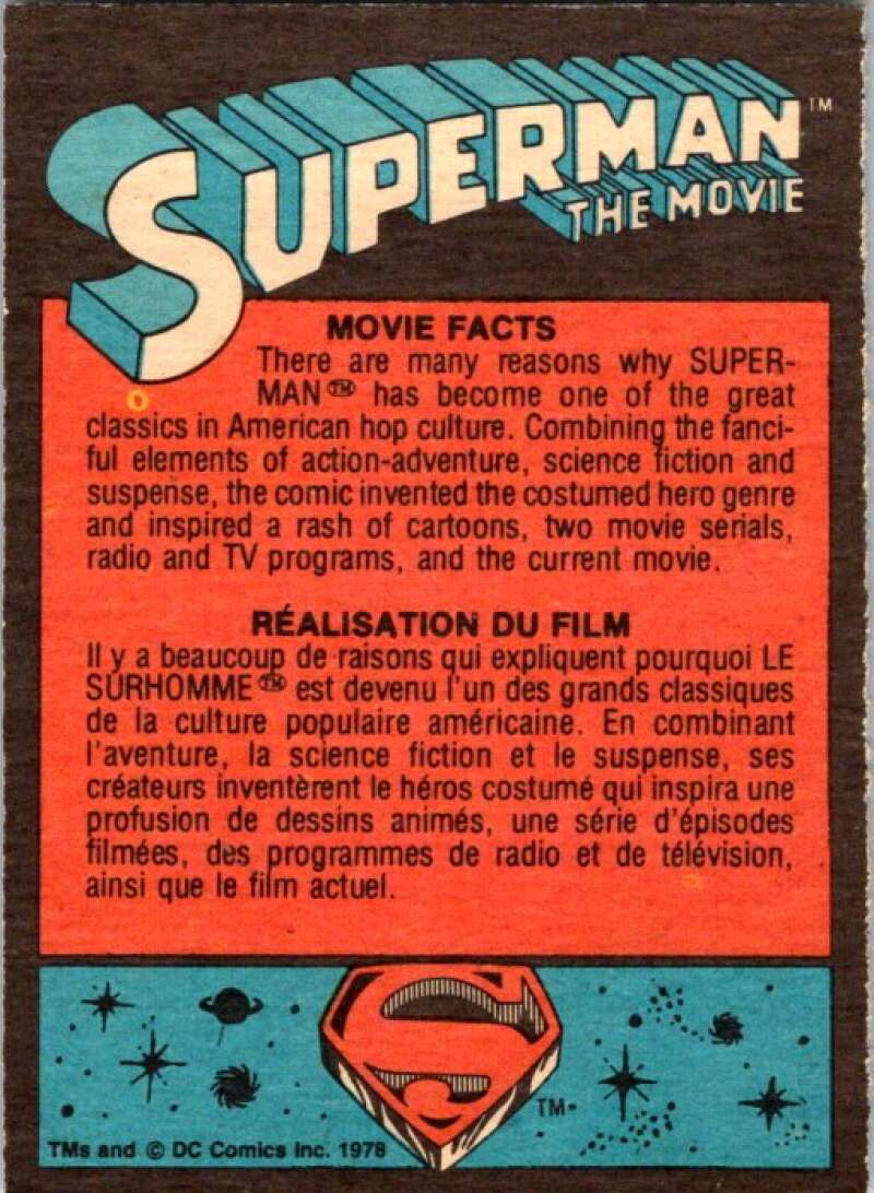 1978 OPC Superman #15 A Study in Villainy   V51683 Image 2