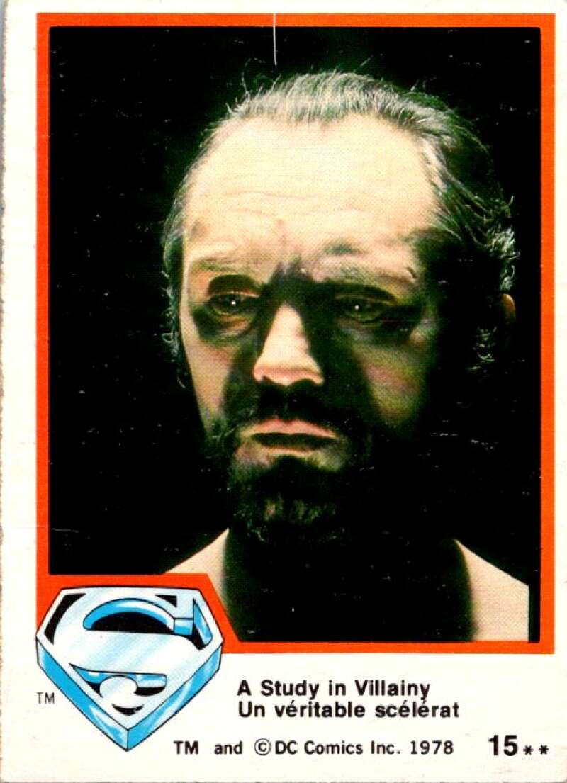 1978 OPC Superman #15 A Study in Villainy   V51684 Image 1