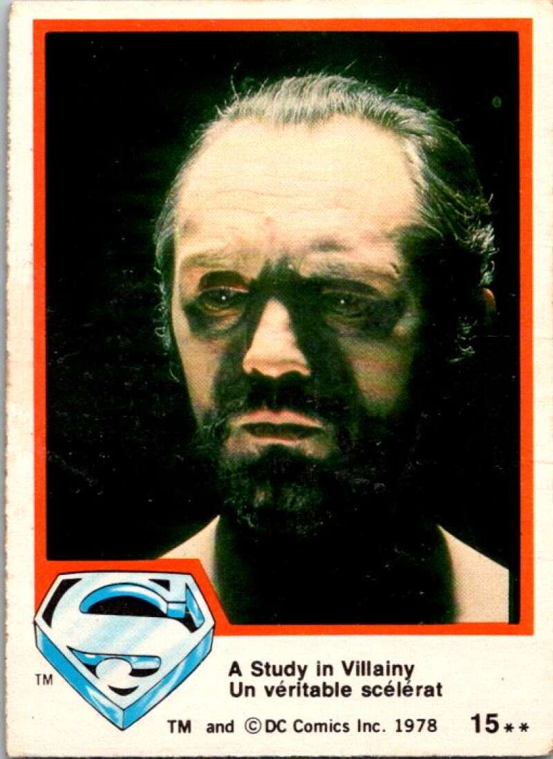 1978 OPC Superman #15 A Study in Villainy   V51685 Image 1