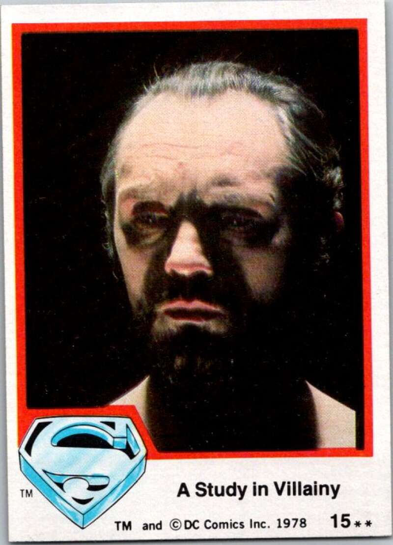 1978 Topps Superman #15 A Study in Villainy   V51686 Image 1