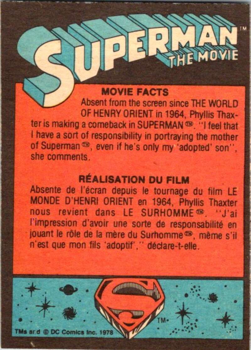 1978 OPC Superman #19 The Spaceship Blasts Off!   V51698 Image 2