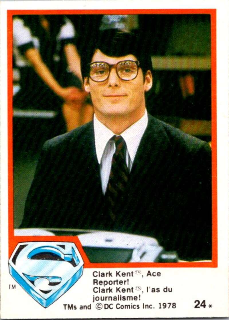 1978 OPC Superman #24 Clark Kent/Ace Reporter!   V51730 Image 1