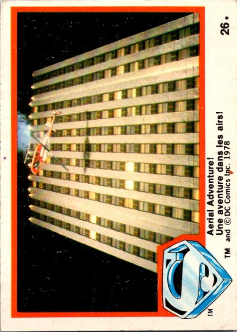1978 OPC Superman #26 Aerial Adventure!   V51740 Image 1