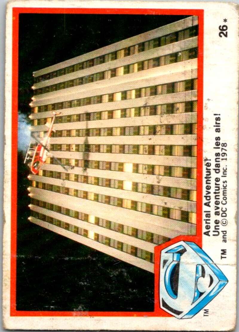 1978 OPC Superman #26 Aerial Adventure!   V51741 Image 1