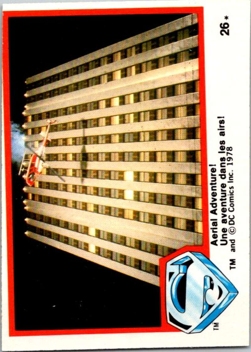 1978 OPC Superman #26 Aerial Adventure!   V51744 Image 1