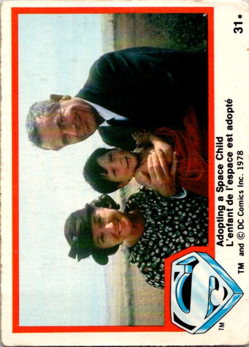 1978 OPC Superman #31 Adopting a Space Child   V51764 Image 1