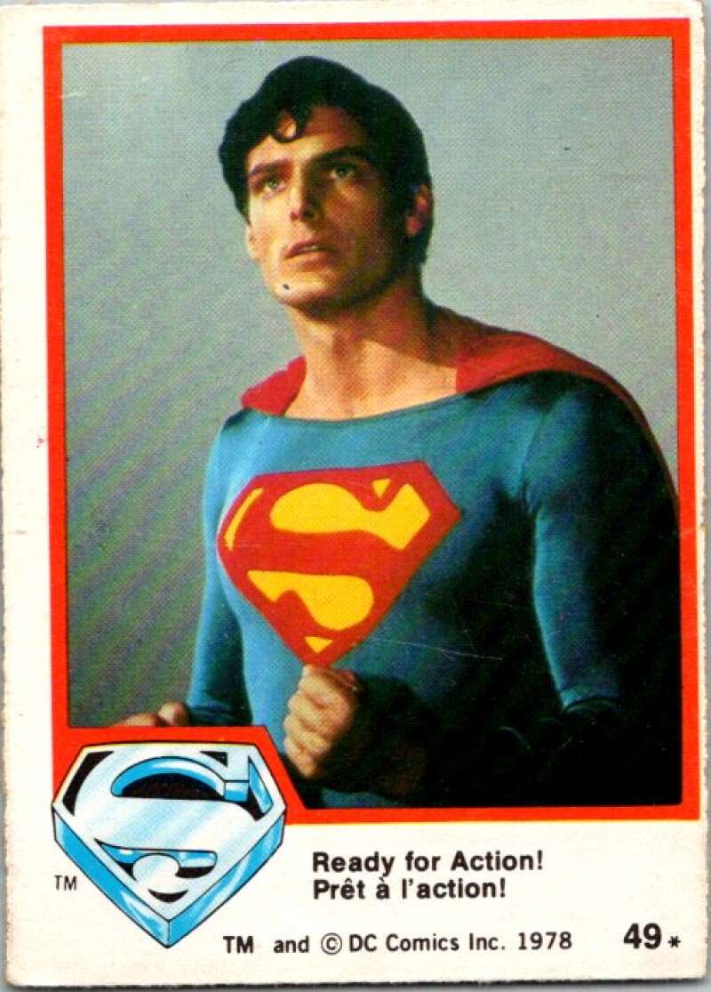 1978 OPC Superman #49 Ready for Action!   V51855 Image 1