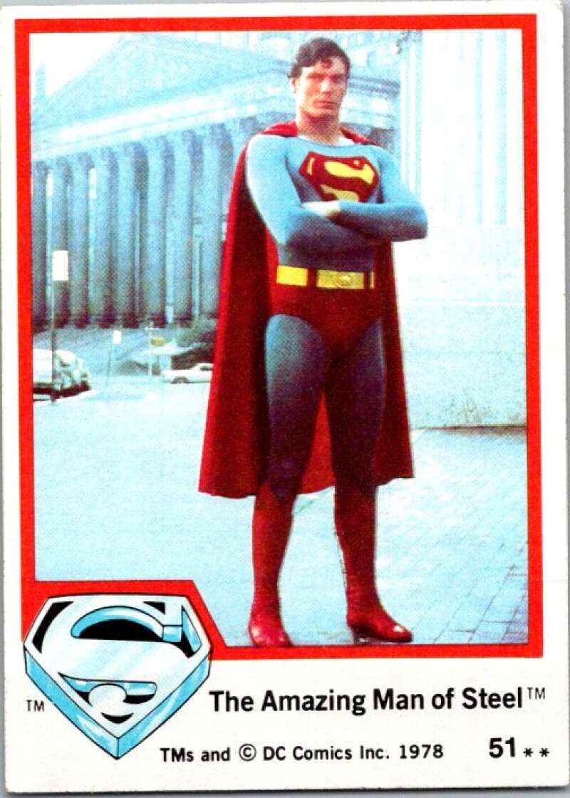 1978 Topps Superman #51 The Amazing Man of Steel   V51863 Image 1