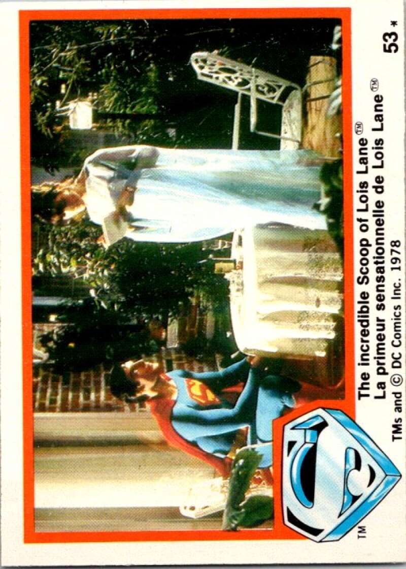1983 OPC Superman #53 The incredible Scoop of Lois V51874 Image 1