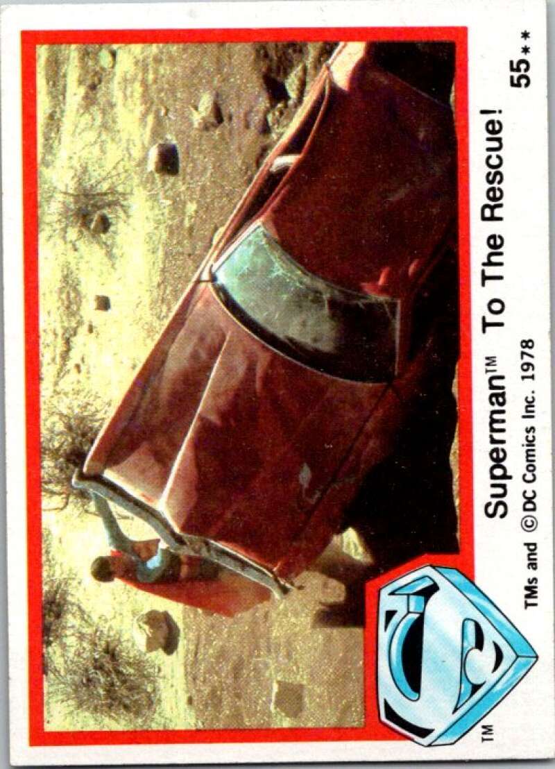 1978 Topps Superman #55 Superman To The Rescue!   V51881 Image 1
