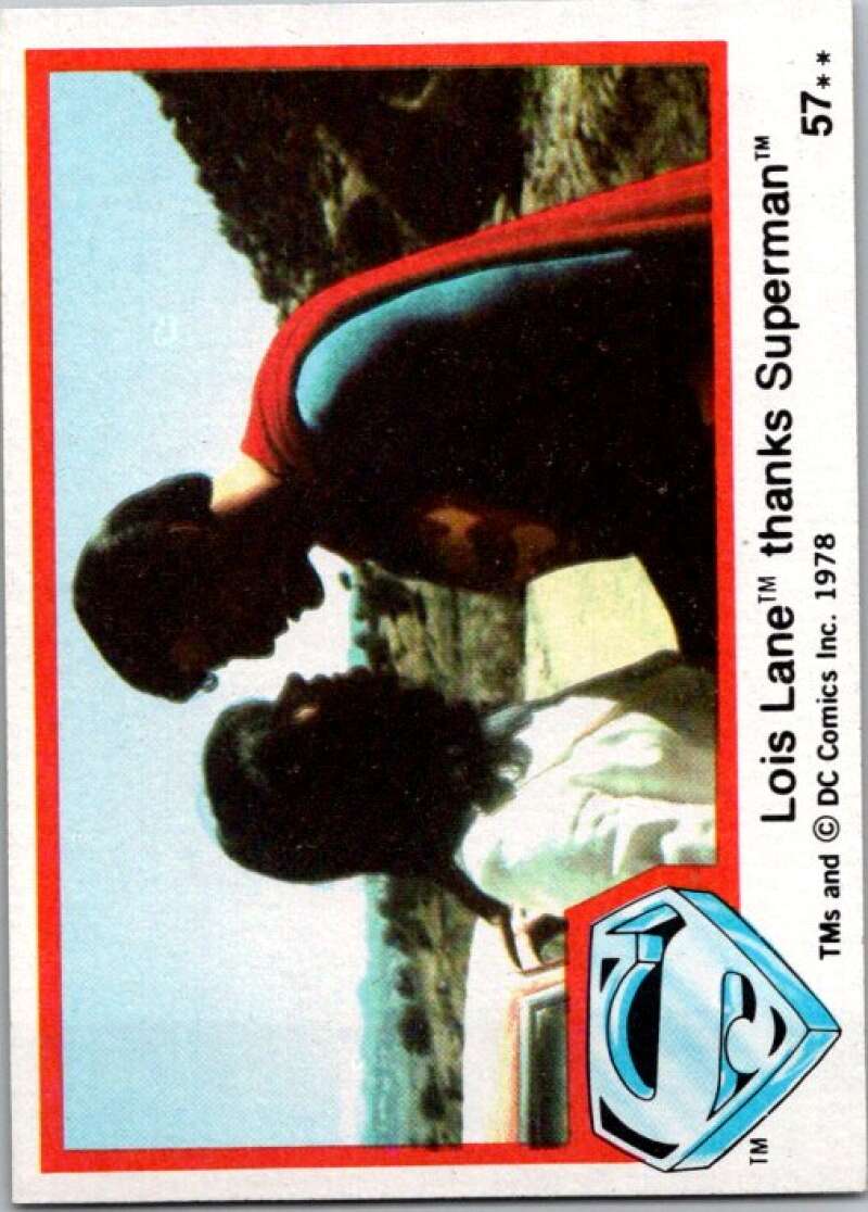 1978 Topps Superman #57 Lois Lane thanks Superman   V51893 Image 1