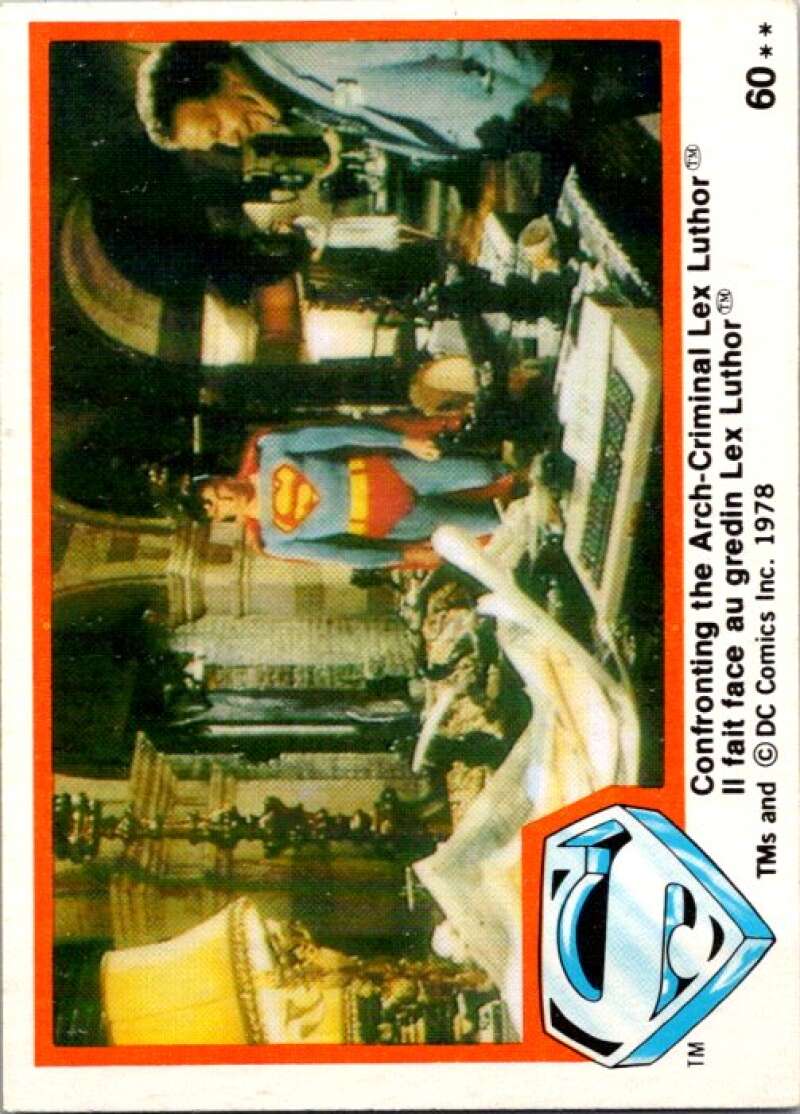 1978 OPC Superman #60 Confronting the Criminal Lex Luthor   V51907 Image 1