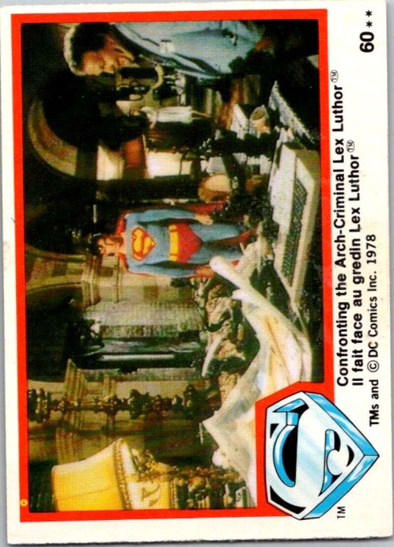 1978 OPC Superman #60 Confronting the Criminal Lex Luthor   V51908 Image 1