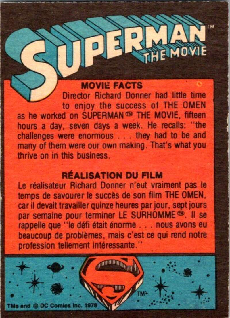 1978 OPC Superman #75 Lex Luthor and Eve... Villainy!   V51966 Image 2