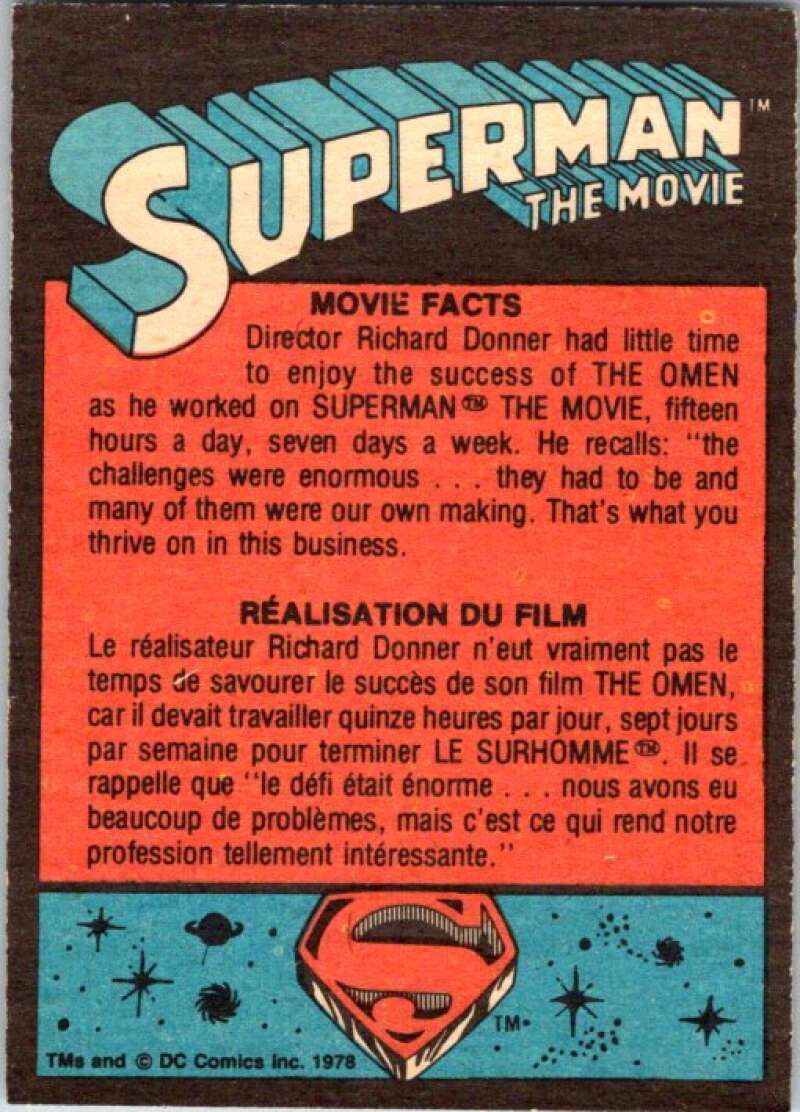 1978 OPC Superman #75 Lex Luthor and Eve... Villainy!   V51967 Image 2