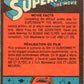 1978 OPC Superman #76 Gene Hackman as Lex Luthor   V51970 Image 2