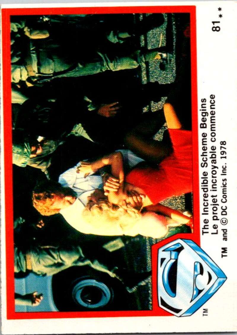 1978 OPC Superman #81 Fabulous Lair of Lex Luthor   V51991 Image 1