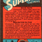 1978 OPC Superman #83 Christopher Reeve plays Superman   V52004 Image 2