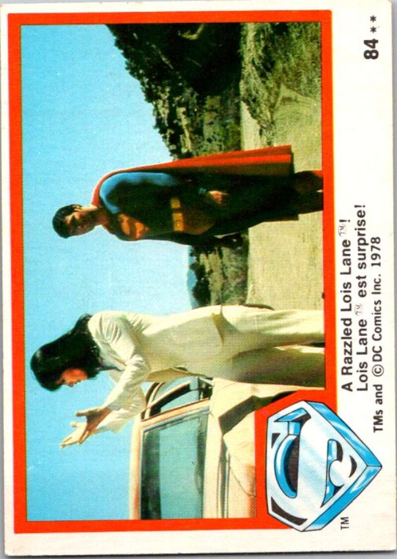 1978 OPC Superman #84 A Razzled Lois Lane!   V52007 Image 1