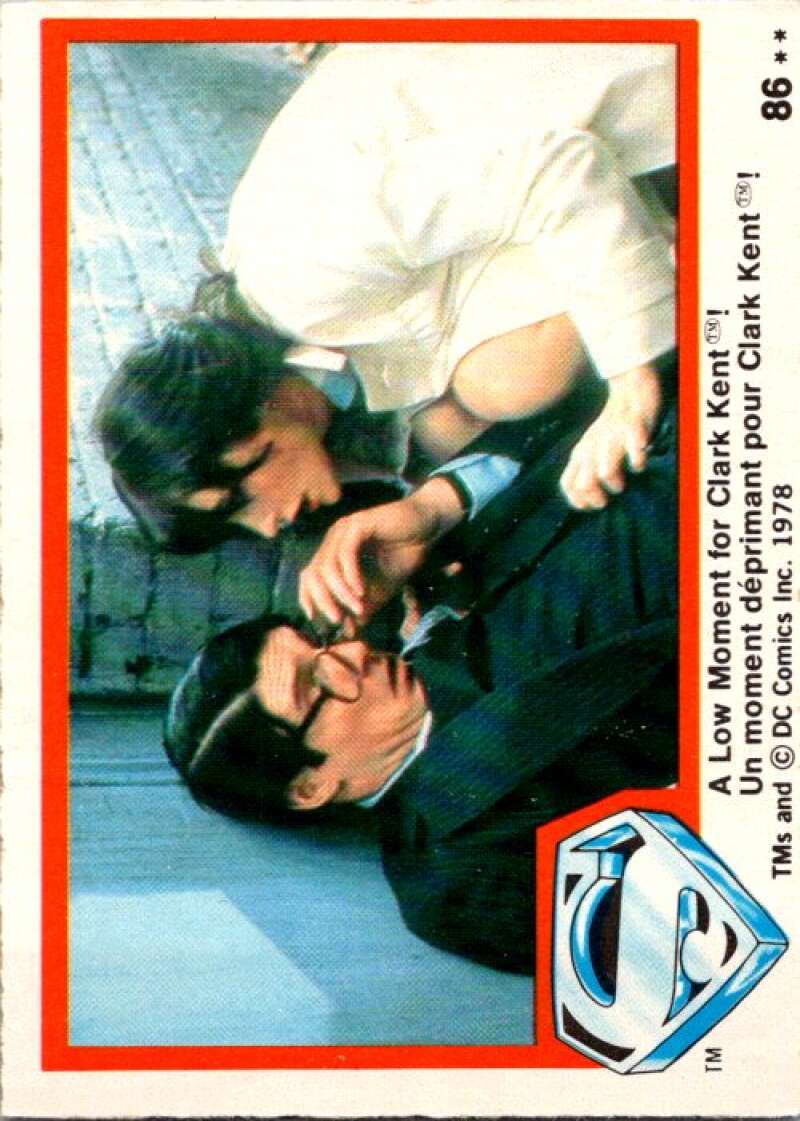 1978 OPC Superman #86 A Low Moment for Clark Kent!   V52015 Image 1