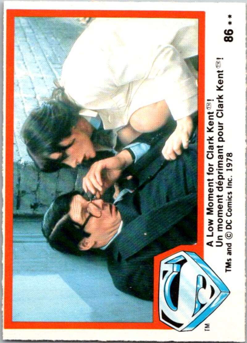 1978 OPC Superman #86 A Low Moment for Clark Kent!   V52016 Image 1