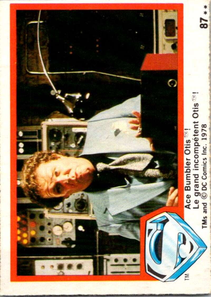 1978 OPC Superman #87 Ace Bumbler Otis!   V52019 Image 1